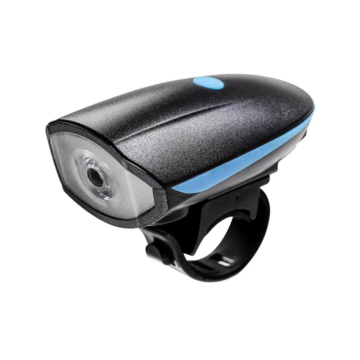 1-Piece Rechargeable Bicycle Headlight with Horn