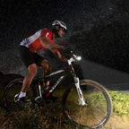1-Piece Rechargeable Bicycle Headlight with Horn