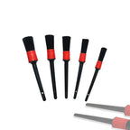 5pcs Car Detailing Brush Set for Interior Cleaning Vents Dashboard and Wheels