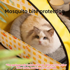 Foldable Pet Tent Large Cat Nest Indoor Cage Enclosure Kitten Delivery Space - M