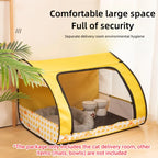 Foldable Pet Tent Large Cat Nest Indoor Cage Enclosure Kitten Delivery Space - M