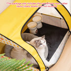 Foldable Pet Tent Large Cat Nest Indoor Cage Enclosure Kitten Delivery Space - M