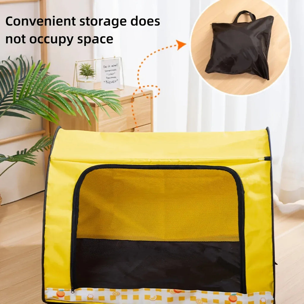 Foldable Pet Tent Large Cat Nest Indoor Cage Enclosure Kitten Delivery Space - S