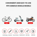 Heavy Duty Chain Lock Motorcycle Bicycle Security Anti Theft Lock For Bike