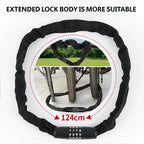 Heavy Duty Chain Lock Motorcycle Bicycle Security Anti Theft Lock For Bike