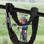 Heavy Duty Chain Lock Motorcycle Bicycle Security Anti Theft Lock For Bike