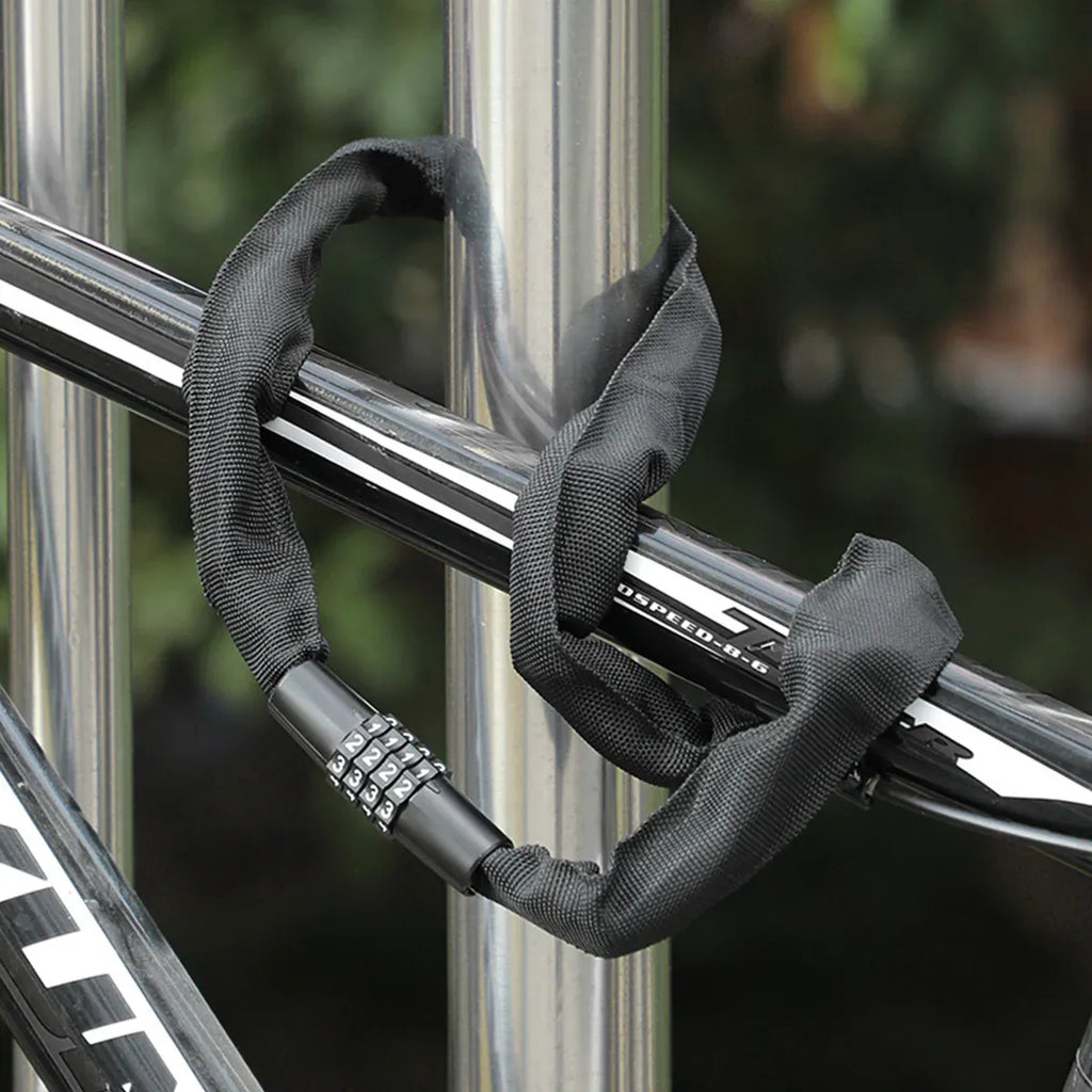 Heavy Duty Chain Lock Motorcycle Bicycle Security Anti Theft Lock For Bike