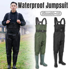 Waterproof Ultra Light Breathable Wading Pants Nylon Half Length Gear - Army green-40