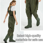 Waterproof Ultra Light Breathable Wading Pants Nylon Half Length Gear - Army green-40