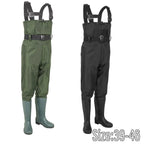 Waterproof Ultra Light Breathable Wading Pants Nylon Half Length Gear - Army green-40