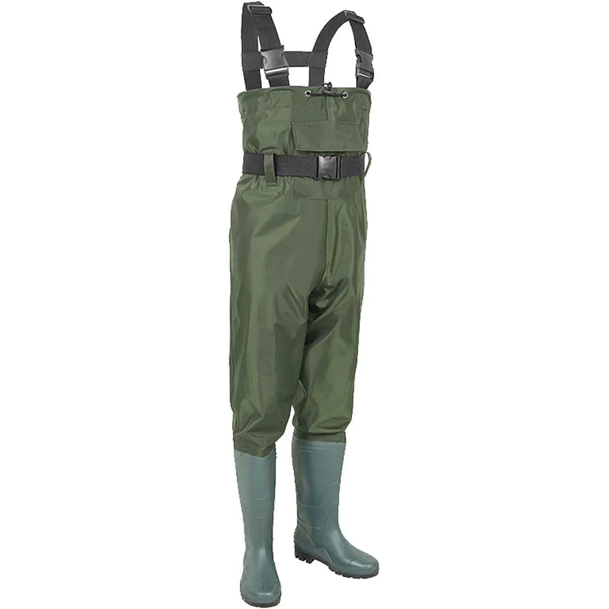 Waterproof Ultra Light Breathable Wading Pants Nylon Half Length Gear - Army green-43