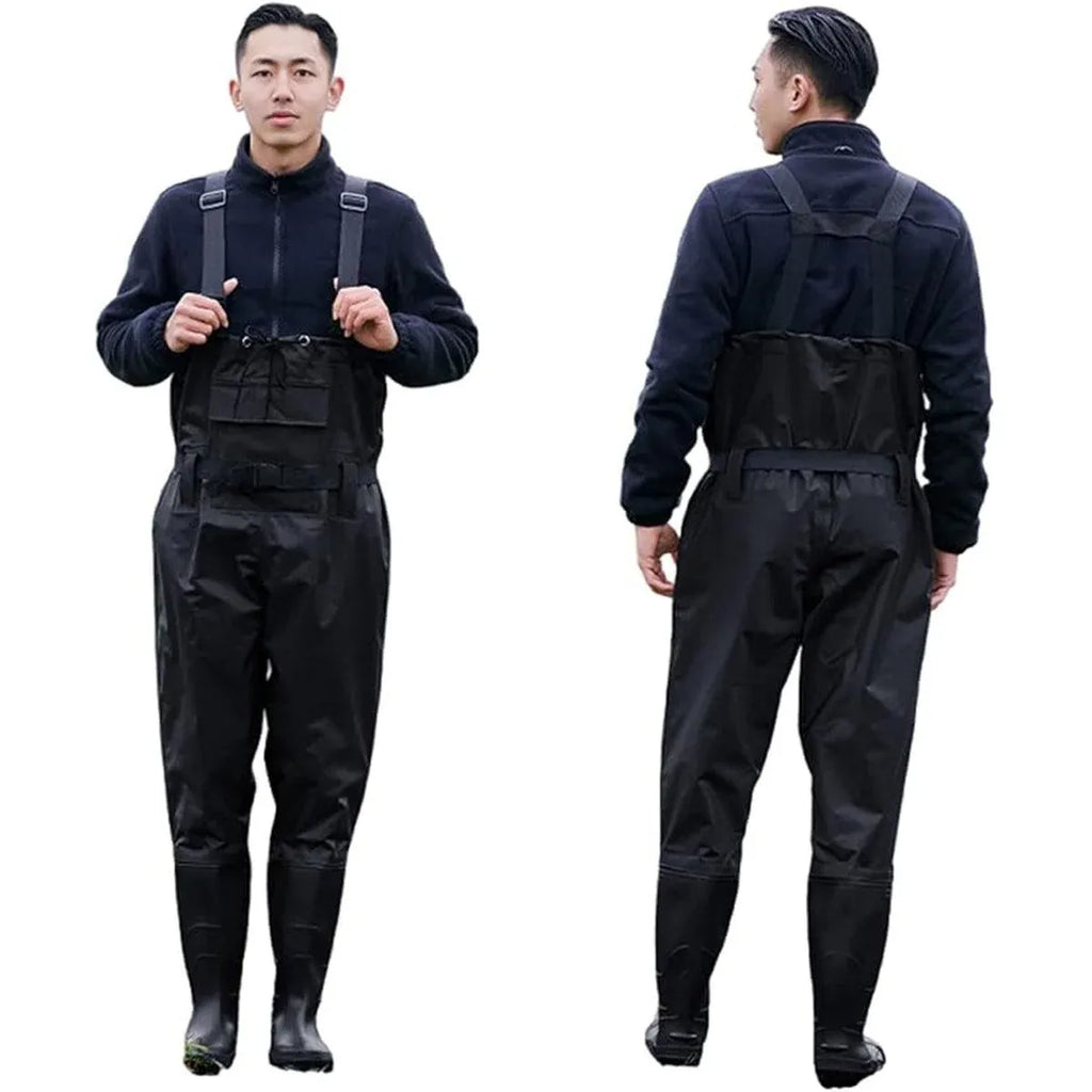 Waterproof Ultra Light Breathable Wading Pants Nylon Half Length Gear - Black-39