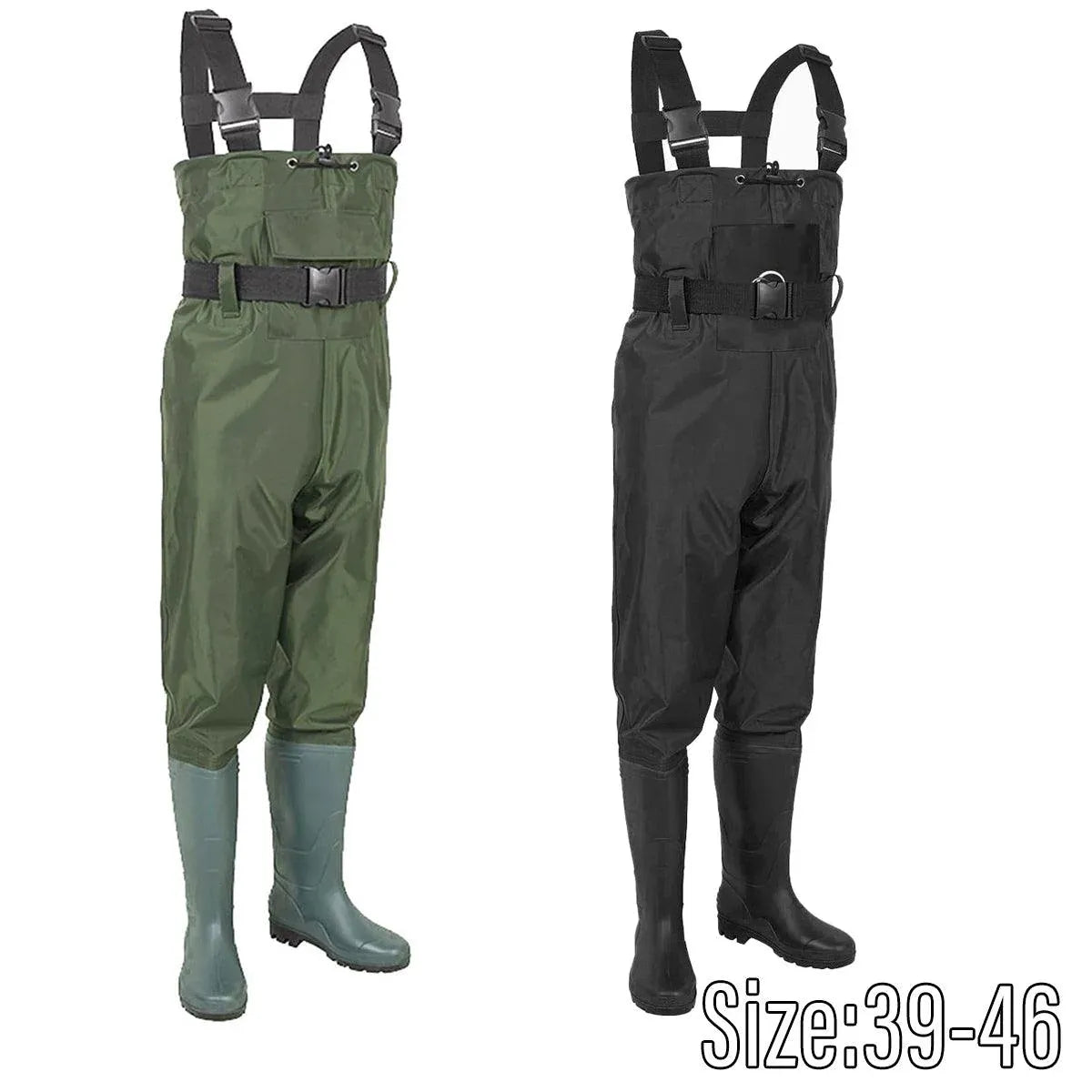 Waterproof Ultra Light Breathable Wading Pants Nylon Half Length Gear - Black-39
