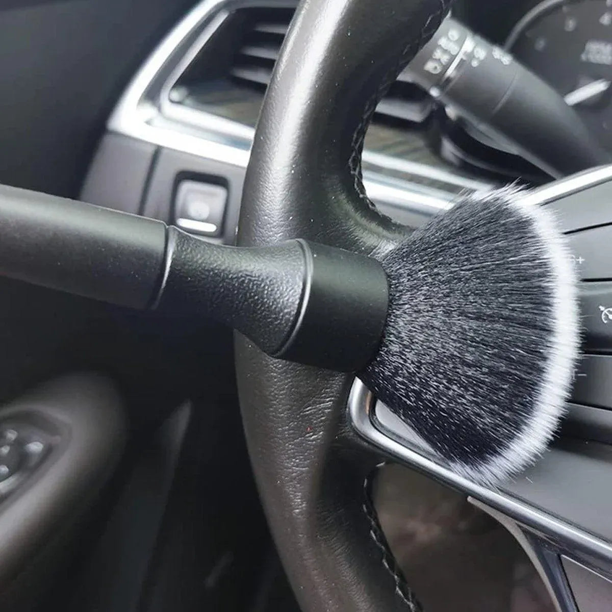 3PCS Car Cleaning Brush Car Detailing Brushes Kit For Dashboard Air Conditioner