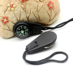 20PCS Portable Mini Survival Compass for Camping Hiking Adventure Navigation