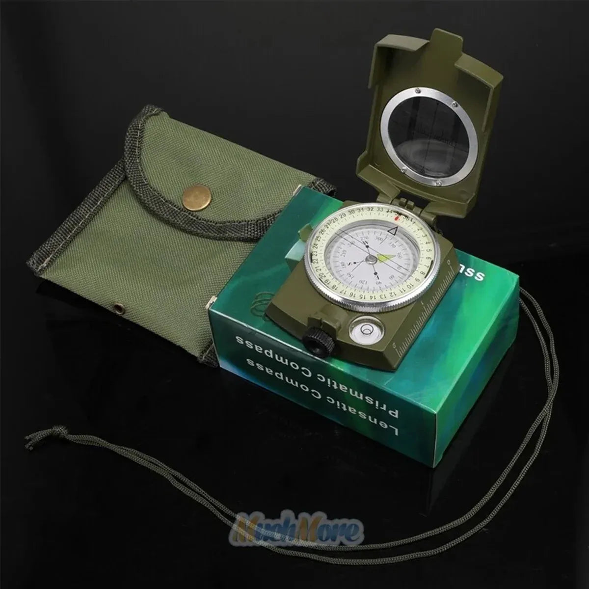 Camping Compass Multifunctional Outdoor Navigation Tool Hiking Travel Survival
