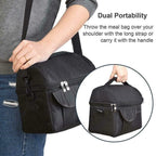 Insulated Lunch Bag Box Tote Cooler For Women Men Hot Cold Food Thermal - Red