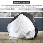 Large Bikes Cover Outdoor Rain Sun Protector for Bicycle Dustproof Waterproof
