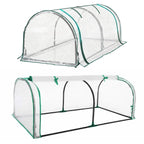 PVC Greenhouse Cover Replacement Plant Tent Garden Shelter No Frame - Grid