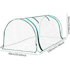 PVC Greenhouse Cover Replacement Plant Tent Garden Shelter No Frame - Grid