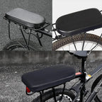 2pcs Mountain Bike Seat Plate Bicycle Back Seat Cushion Rear Shelf Saddle