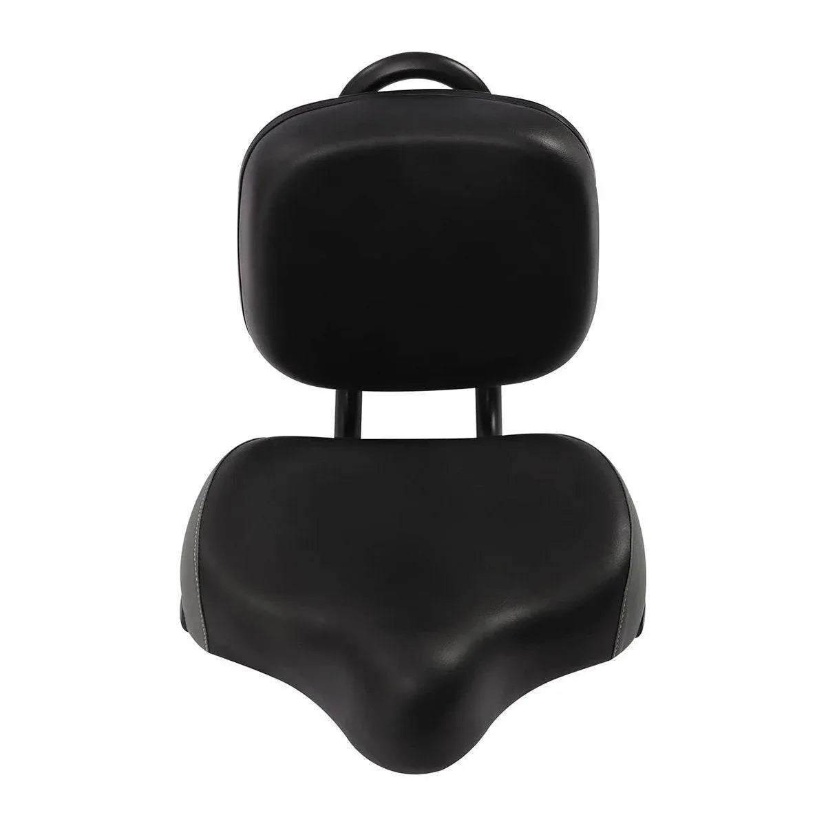 Electric Bicycle Tricycle Seat With Backrest Adjustable Comfortable Bike Seat - Black