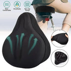 Soft Silicone Bicycle Seat Cover Comfortable Mountain Bike Cushion Thickened