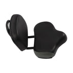 Electric Bicycle Tricycle Seat With Backrest Adjustable Comfortable Bike Seat - Grey