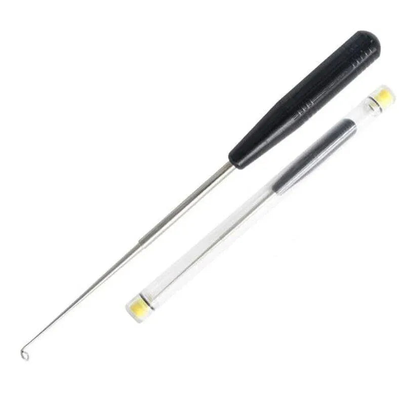 Fishing Hook Remover Stainless Steel Fishhook Dehooker Hook Detacher Extractor - Black