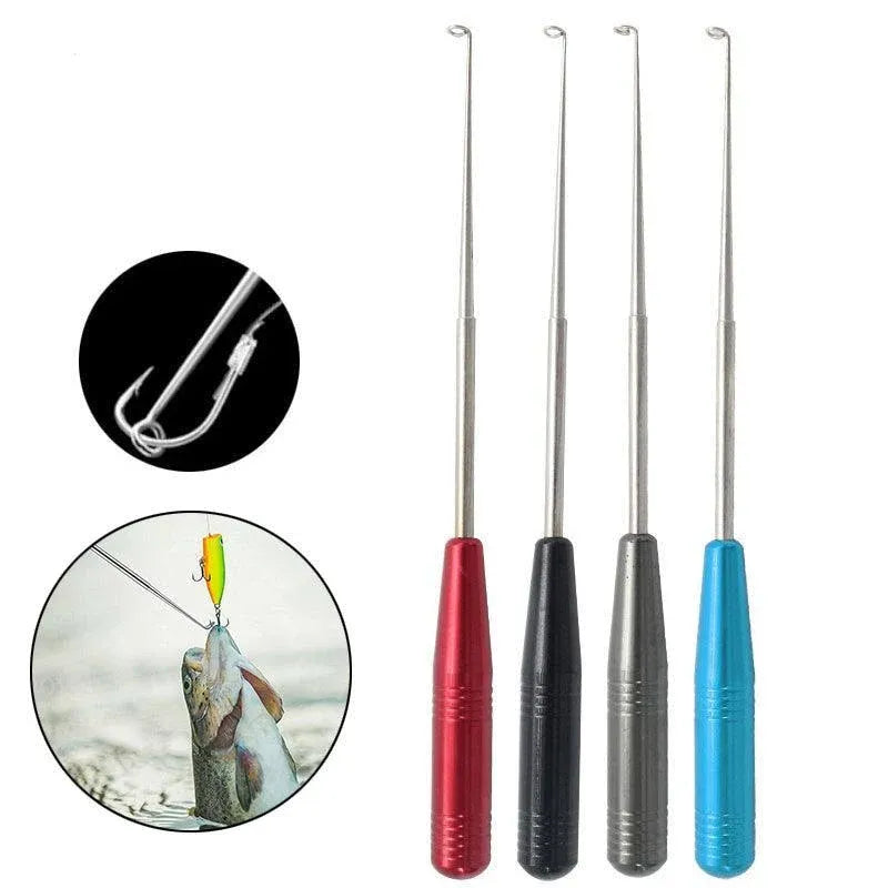 Fishing Hook Remover Stainless Steel Fishhook Dehooker Hook Detacher Extractor - Grey