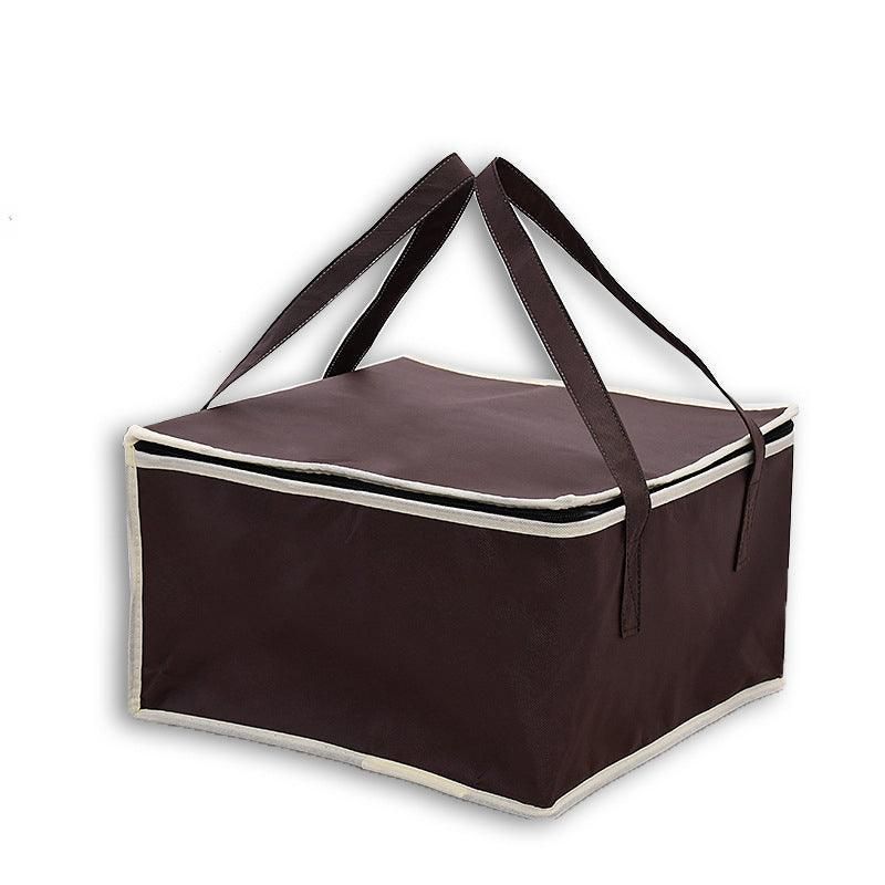 Pizza Delivery Bag Insulated Thermal Food Container Backpack Storage Insulated - Coffee