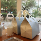 Packaging Bags 50pcs Thermal Insulated Takeaway Carrier Bags for Cups and Boxes - Green