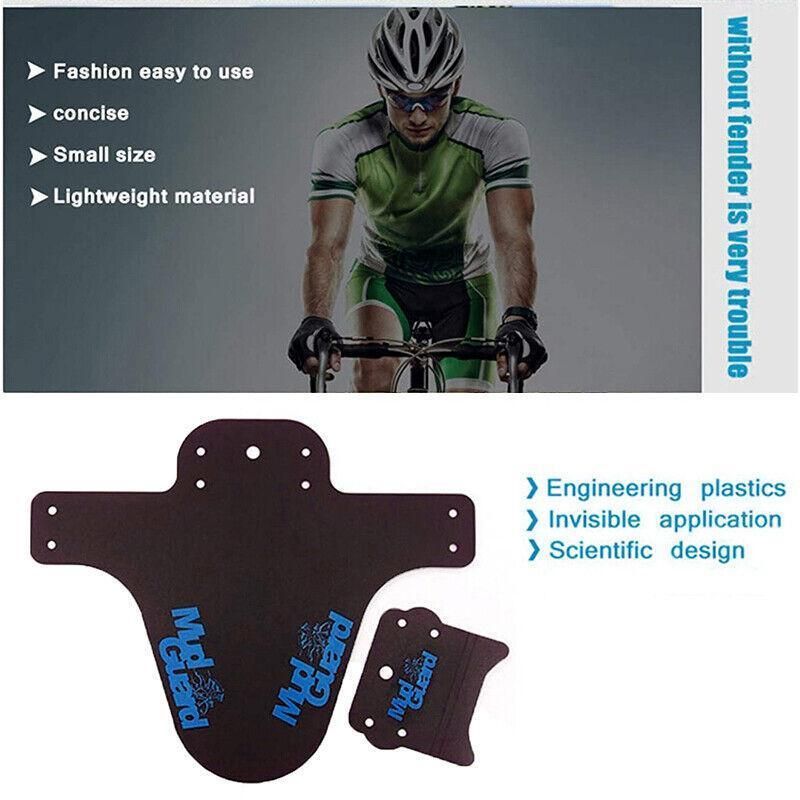 Marsh Guard Bicycle Mudguard Mtb Fender Mud Guards Wings - Bicycle Front Fender - Blue