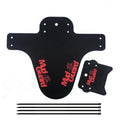 Marsh Guard Bicycle Mudguard Mtb Fender Mud Guards Wings - Bicycle Front Fender - Red