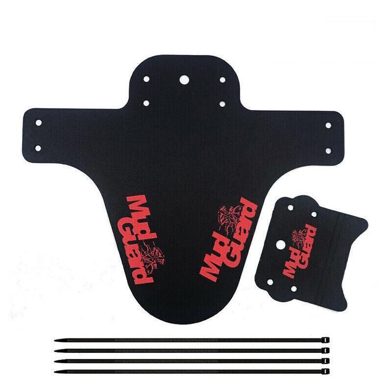 Marsh Guard Bicycle Mudguard Mtb Fender Mud Guards Wings - Bicycle Front Fender - Red