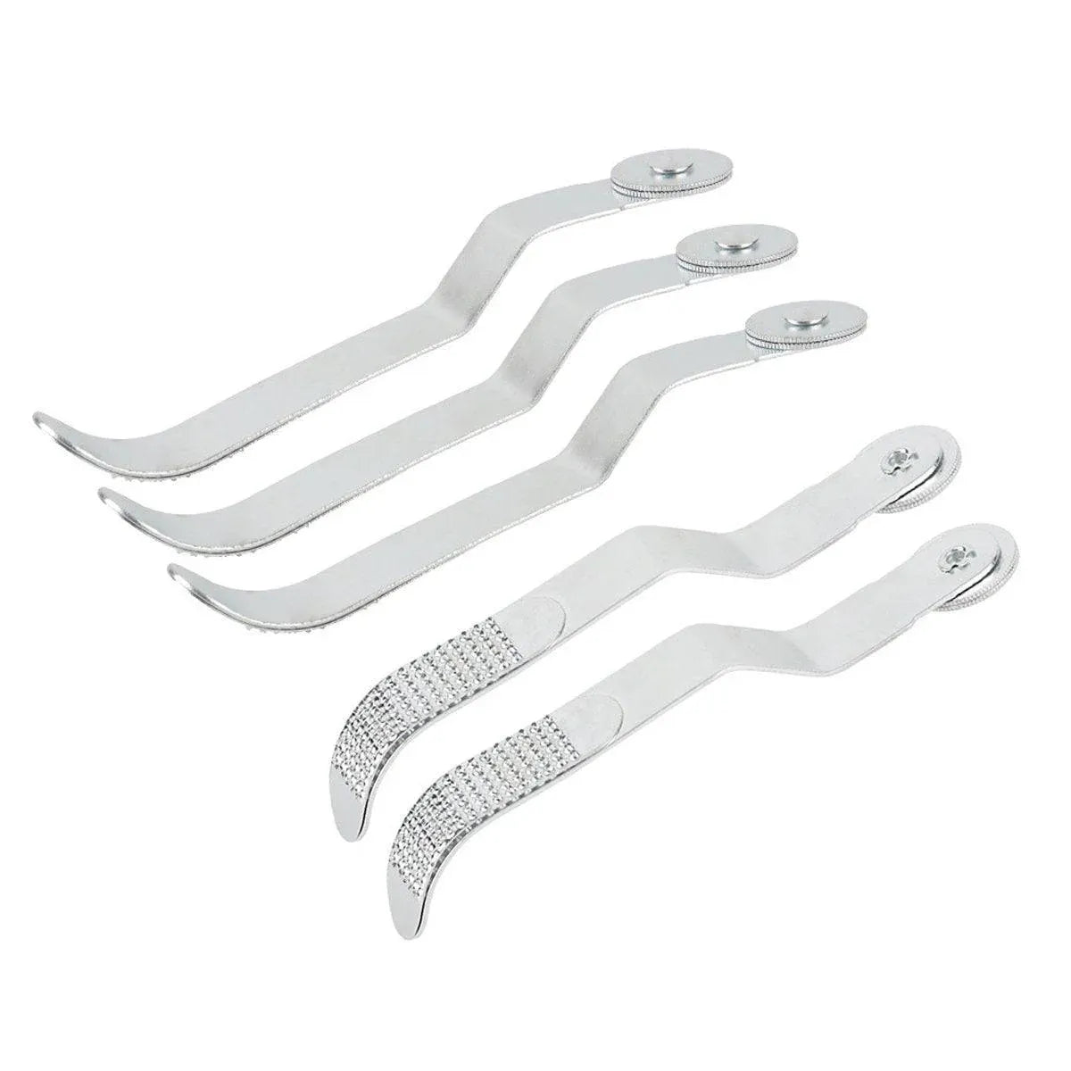 5pcs Bike Tire Repair Kit Inner Tube Patch Tool Set with File Knife Prying Tools