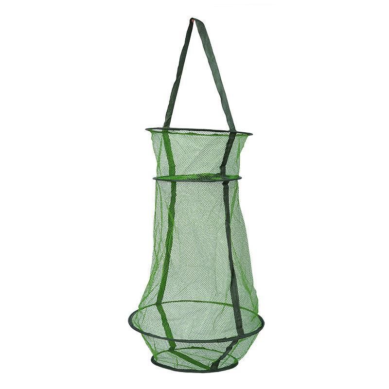 Fish Trap Crab Trap Nylon Mesh Fishing Trap Portable Fish Catcher Outdoor