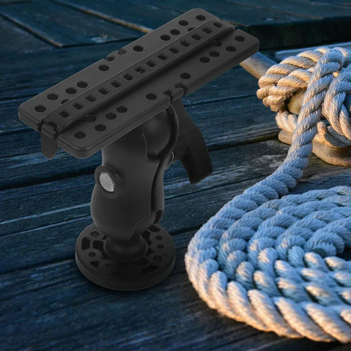 Kayak Fish Finder Mount Base Holder Navigation Bracket Boat Accessory For Marine