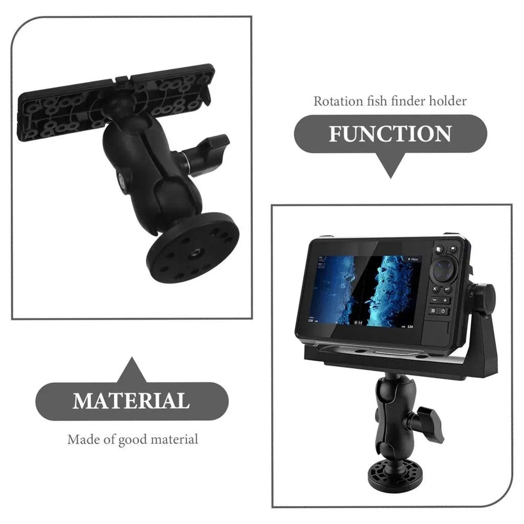 Kayak Fish Finder Mount Base Holder Navigation Bracket Boat Accessory For Marine