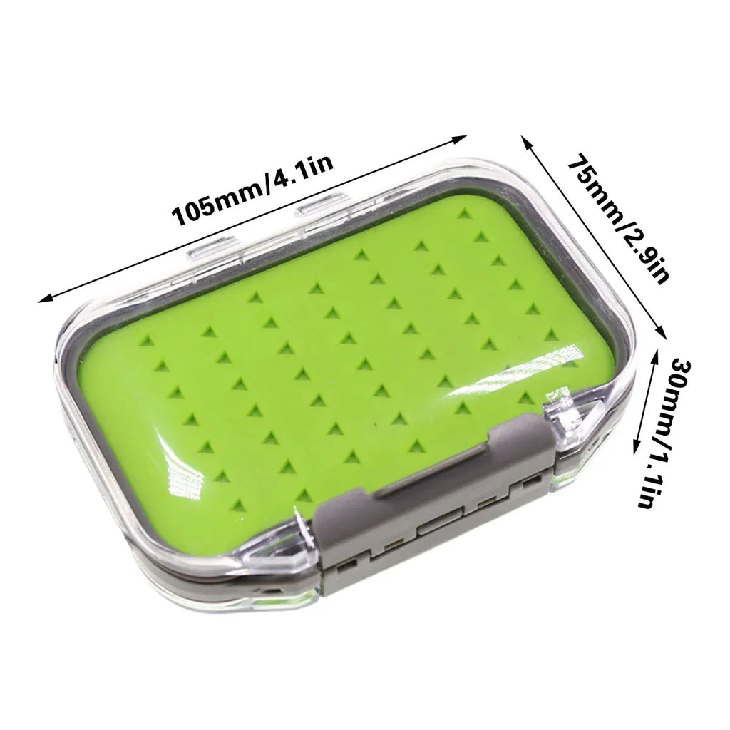 Fly Fishing Hook Box Portable for Fishing Fly Bait Hair Hook Secure Storage