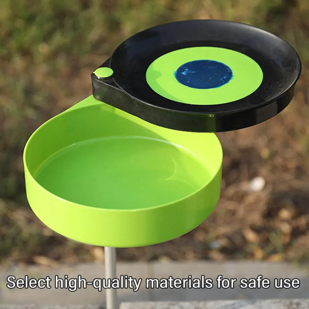 Magnetic Bait Tray Centre Fishing Tackle Box Feeder Holder for Carp Angling - With clip