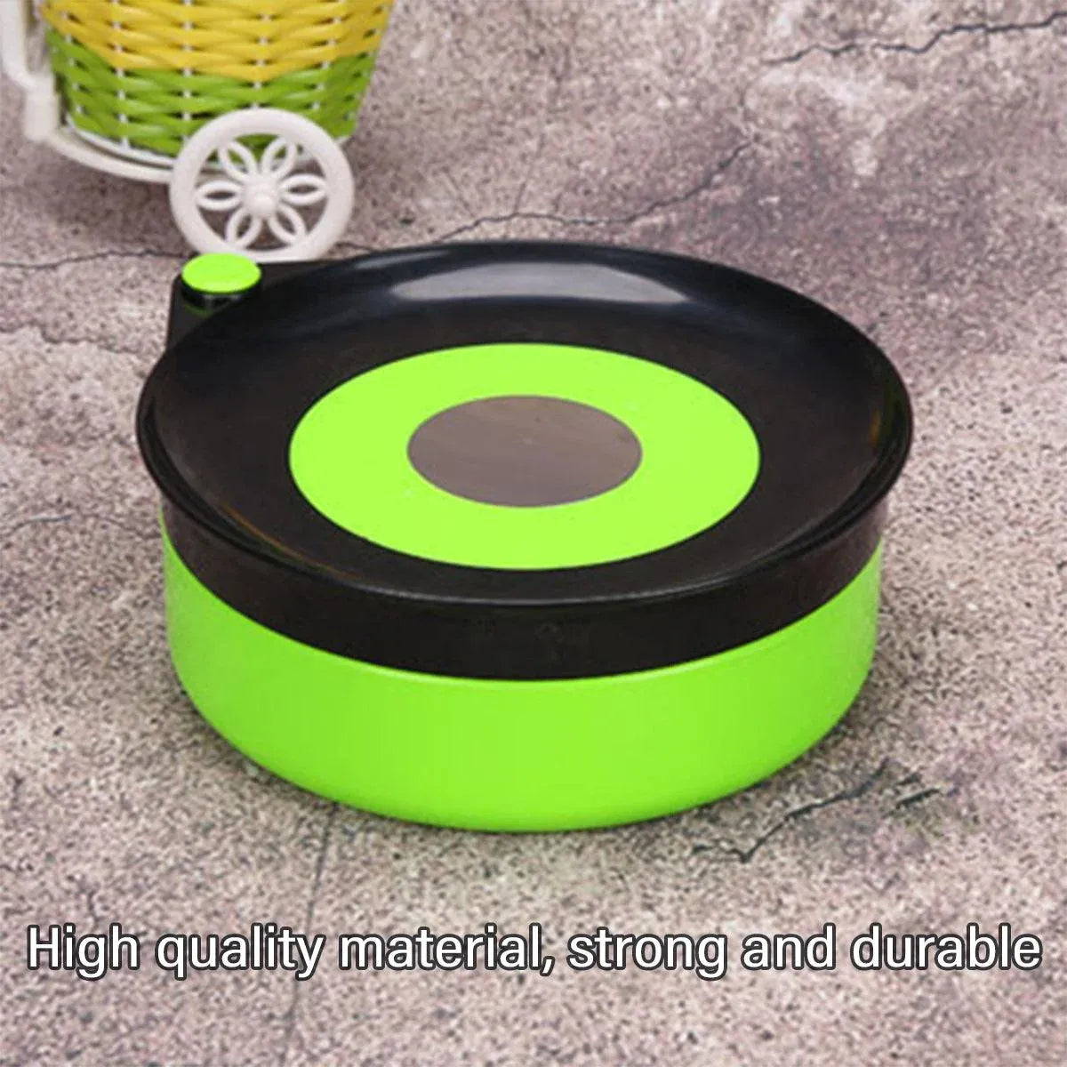 Magnetic Bait Tray Centre Fishing Tackle Box Feeder Holder for Carp Angling - Ground rod and clip