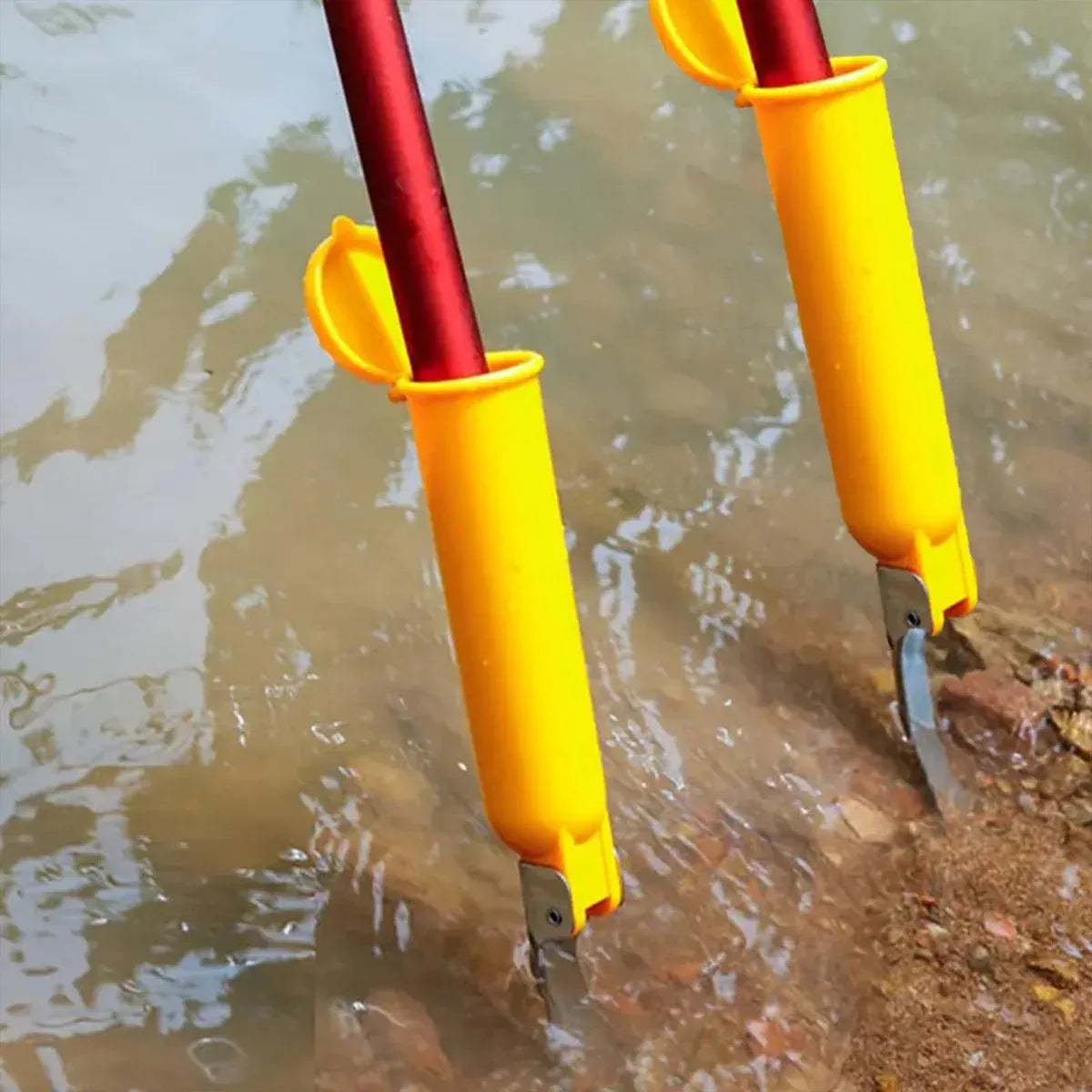 Fishing Rod Holder Stand Ground Plunger Pole Rack Adjustable Bank Stick Support