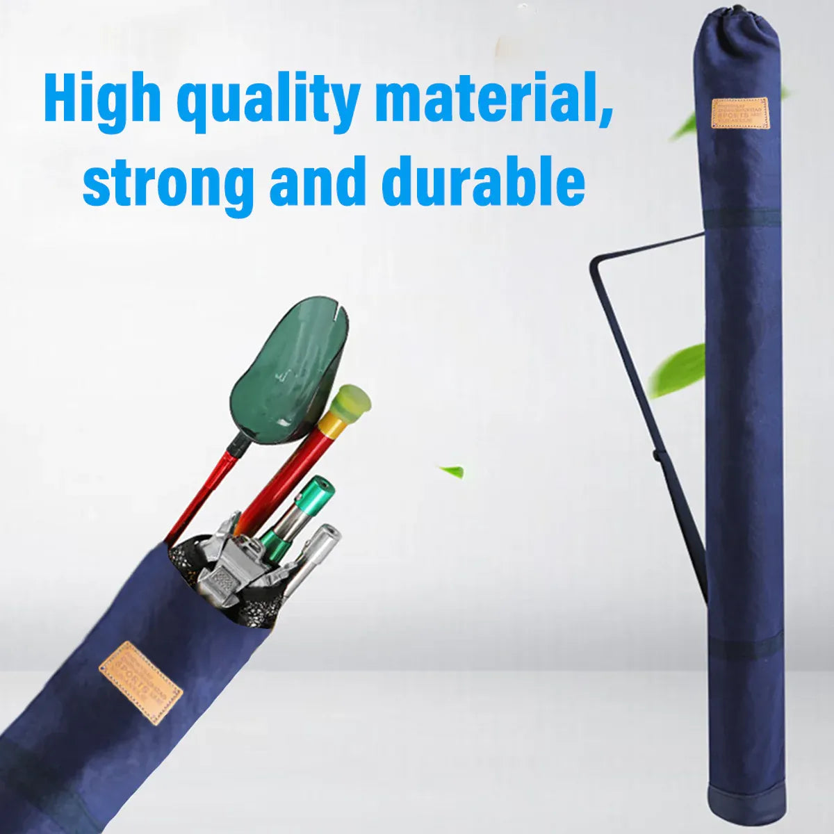 Outdoor Portable Fishing Rod Bag Folding Storage Carrier Waterproof Fishing Case - 120cm