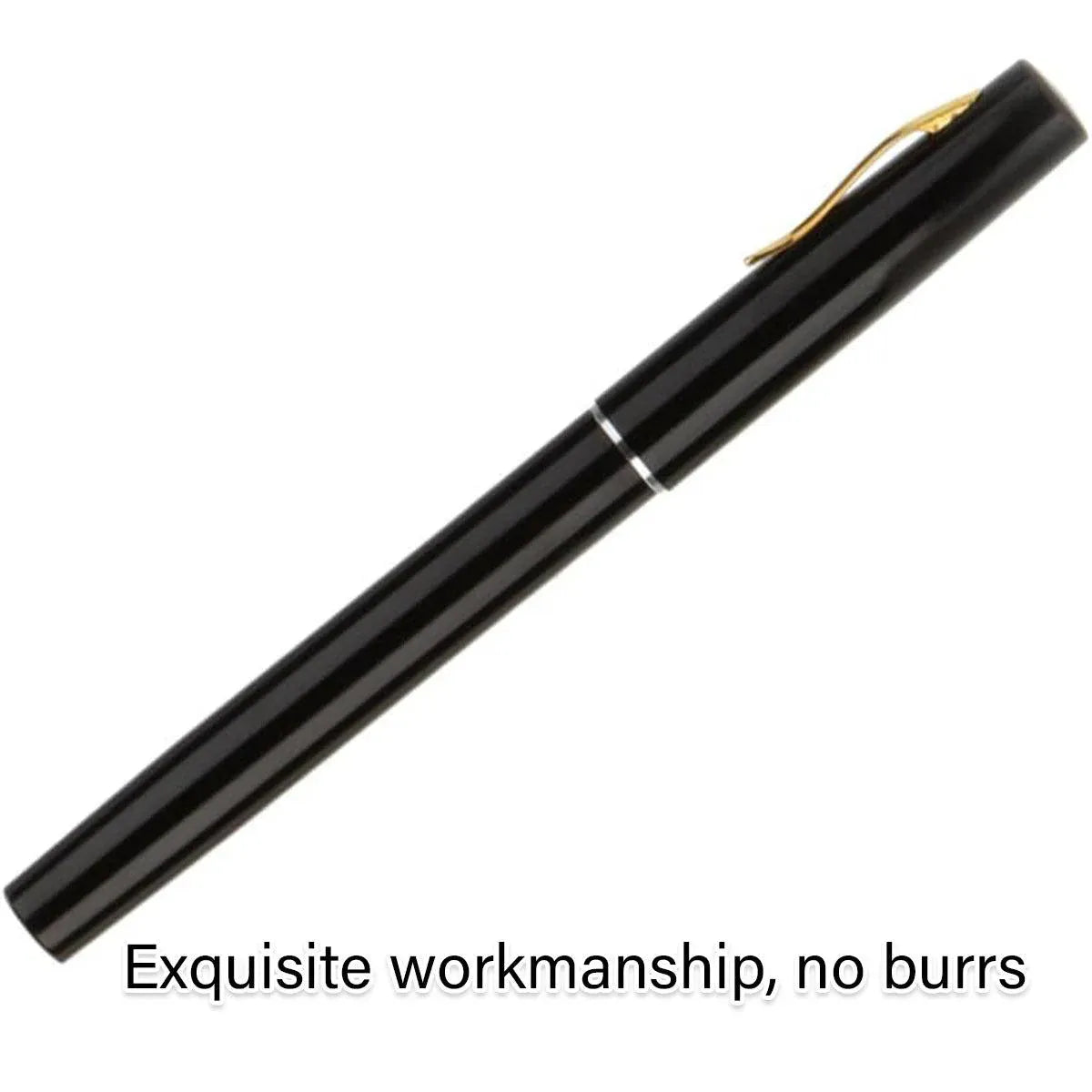 Mini Pen Fishing Rod Pocket Size Portable Telescopic Travel Fishing Pole Tool - Black