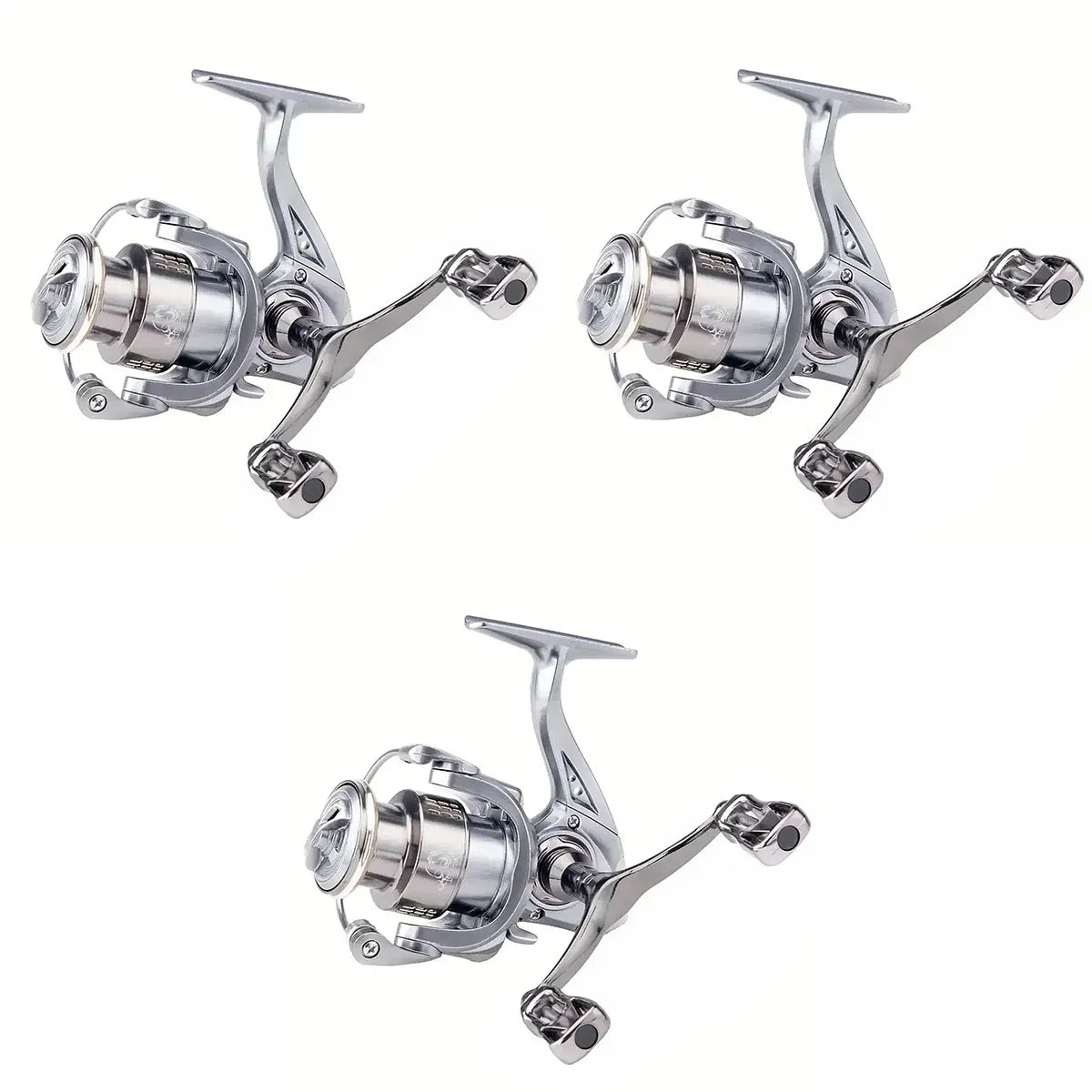 Double Handle Fishing Reel High-Speed Spinning Reel for Freshwater Saltwater - SW3000S