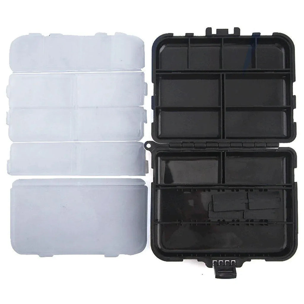 Fishing Accessories Storage Box with Hand Rope Hook Organizer for Fishing Gear - Large