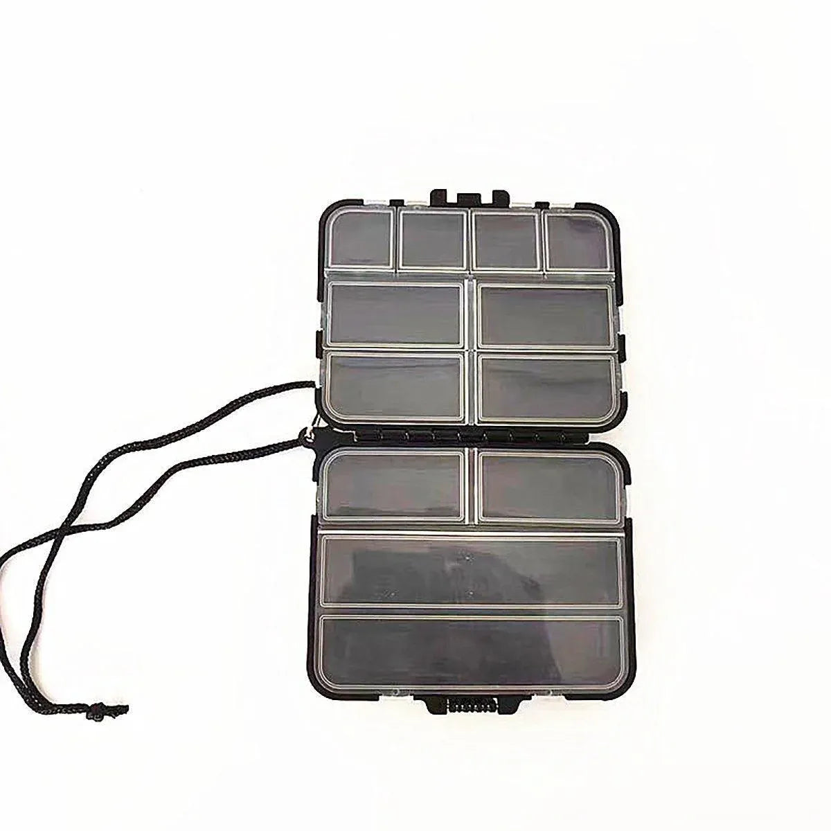 Fishing Accessories Storage Box with Hand Rope Hook Organizer for Fishing Gear - Large