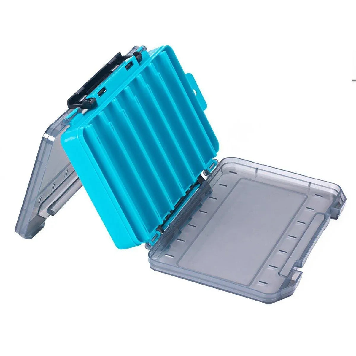 Multifunctional Fishing Bait Storage Box Accessories Gear Organizer Tool Box - Blue-L