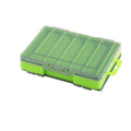 Multifunctional Fishing Bait Storage Box Accessories Gear Organizer Tool Box - Green-S